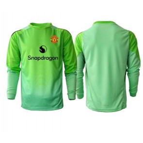 Manchester United Brankářské Alternativní Dres 2025-26 Dlouhý Rukáv